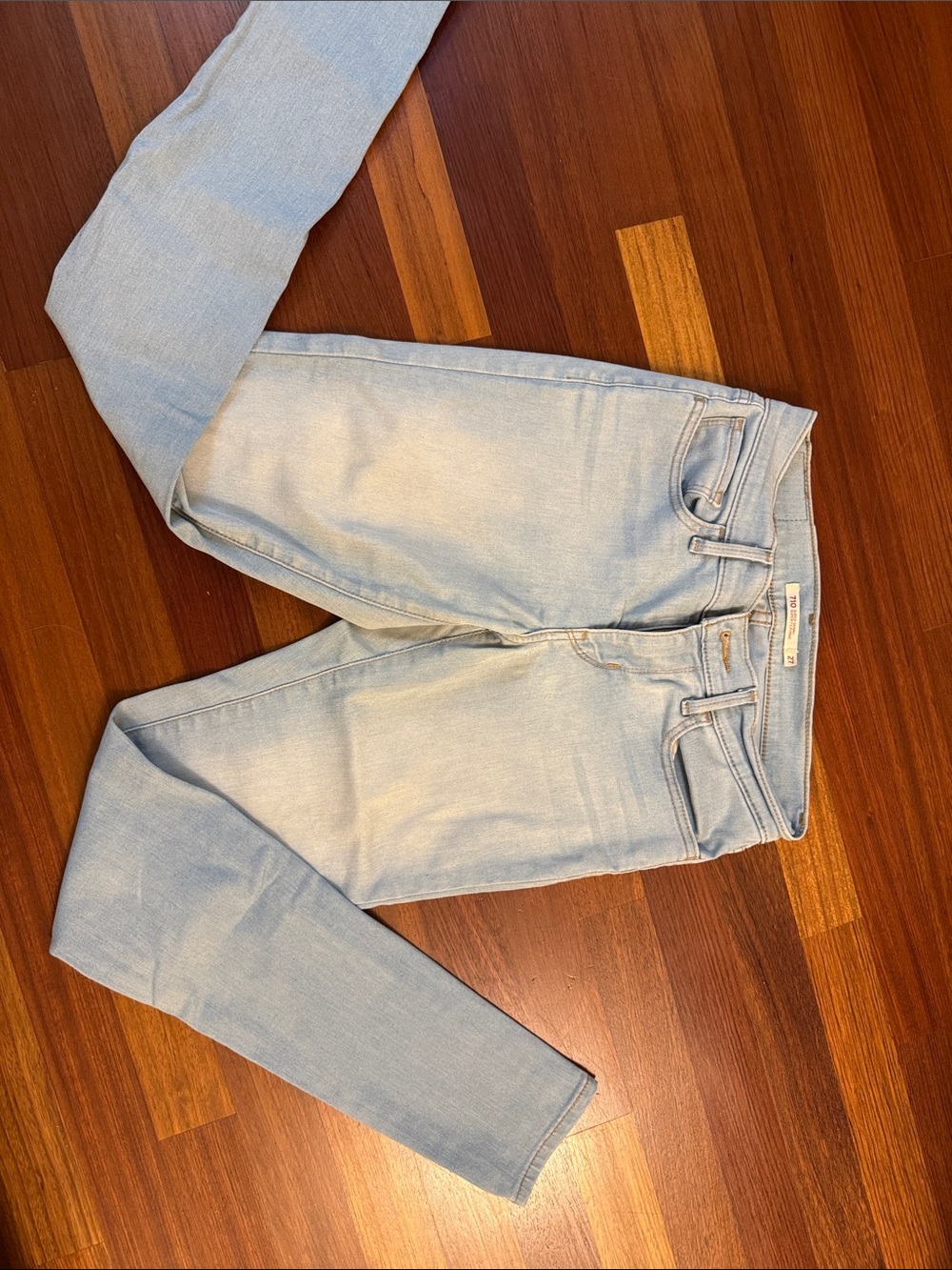 Light Blue Women's Skinny Jeans